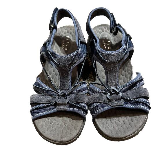 Clarks Shoes - Privo by Clarks Sandals Gray & Blue Outdoor Comfort Shoes Women’s Size 7.5M